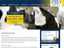 Tablet Screenshot of css-surveys.com